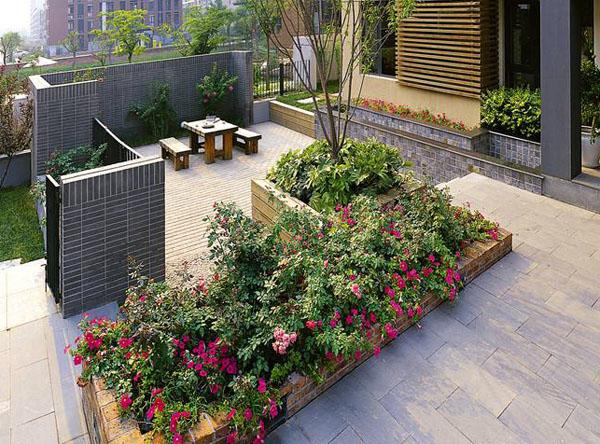 庭院地栽花卉11月份绿化养护