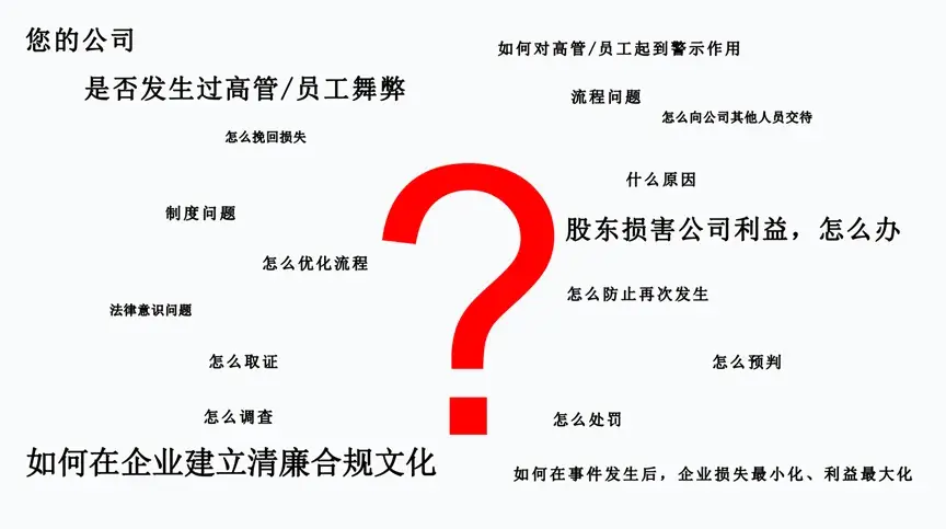 观点丨企业反舞弊:从“风险点”到“防火墙”的实战指南 - 知乎
