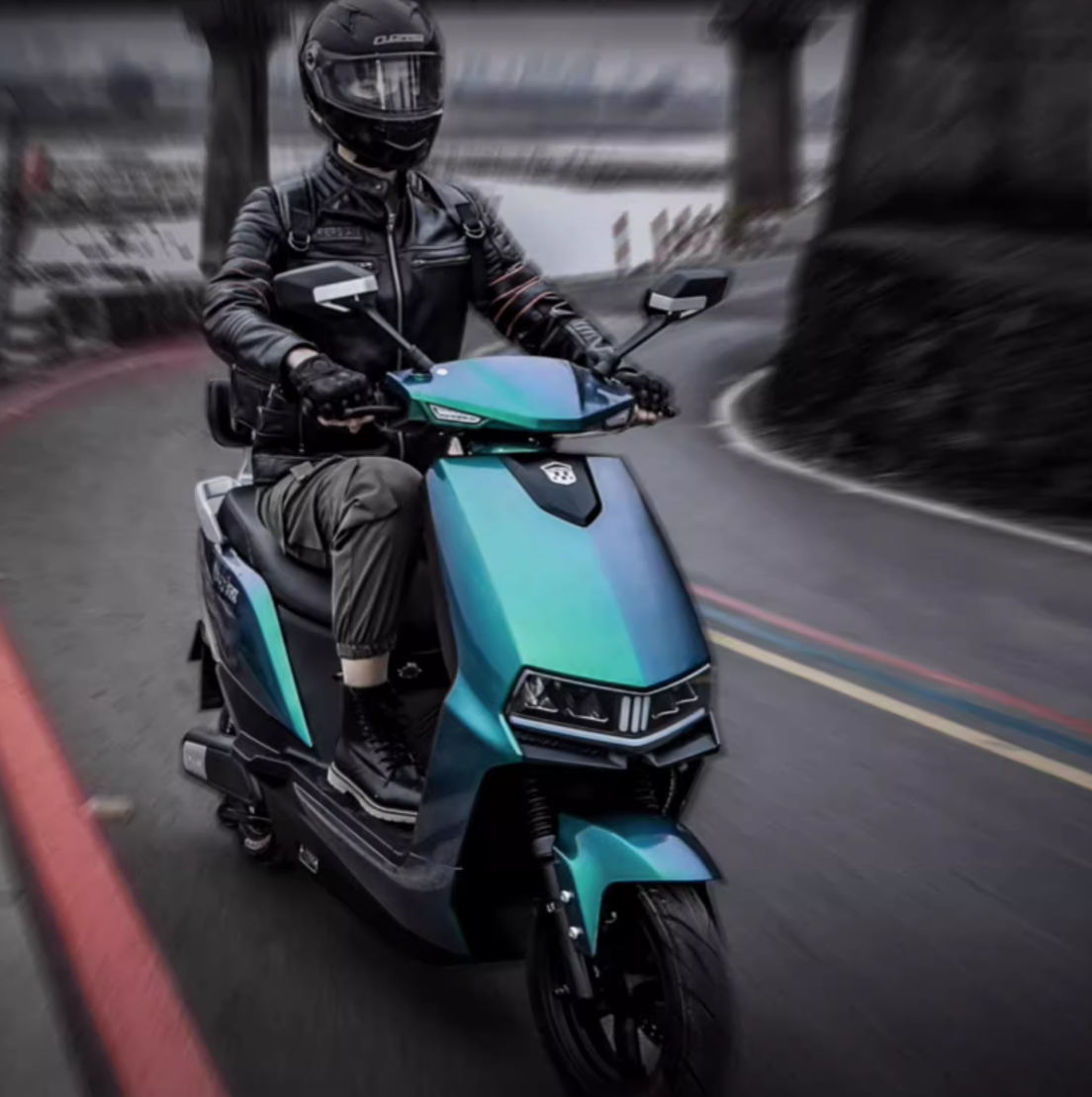 外卖电动车怎么选?绿源这3款酷车,续航达100km,上班也能骑