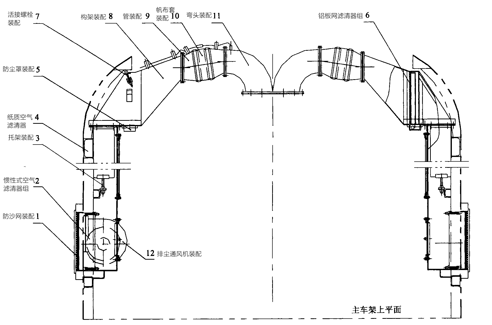 东风8b型内燃机车构造图片