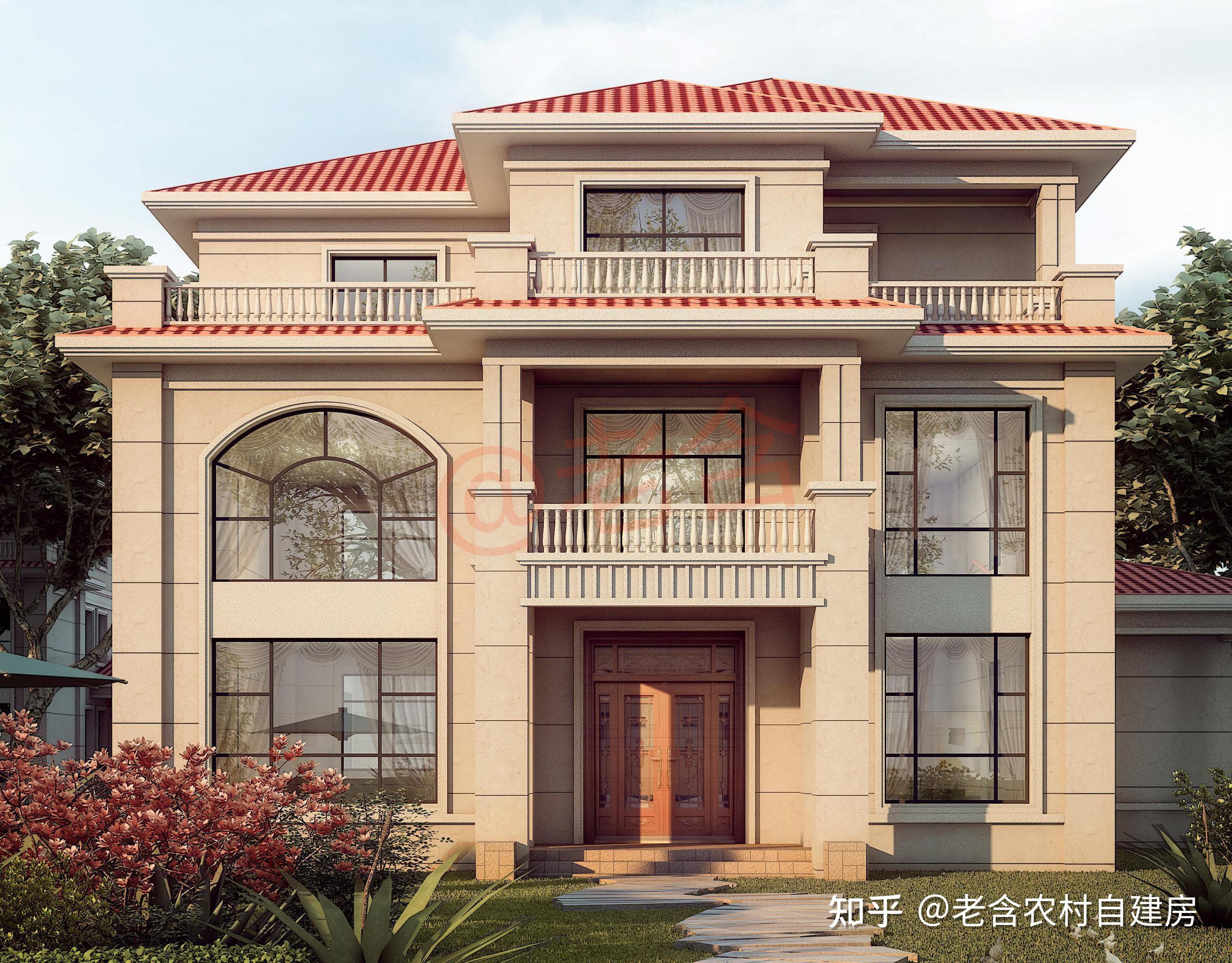 只要你建了这栋农村三层别墅的话方圆百里姑娘任你选