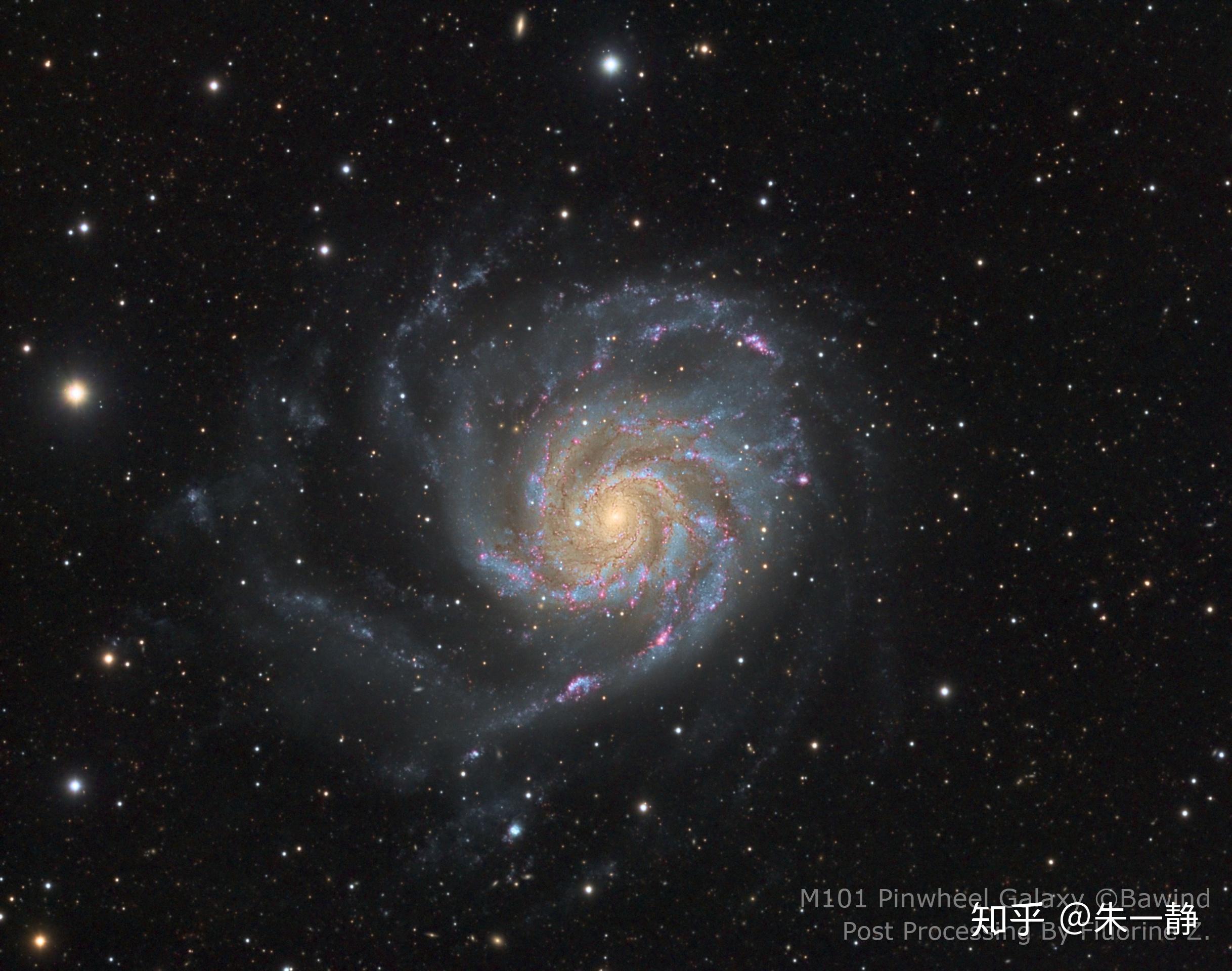 m101-风车星系 pinwheel galaxy