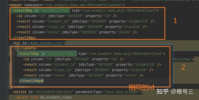 Cause Java lang IllegalArgumentException Result Maps Collection 