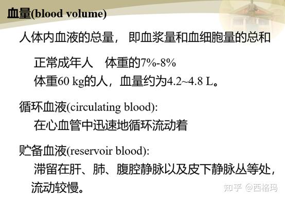 生理学专题(2-血液的基本概述) - 知乎