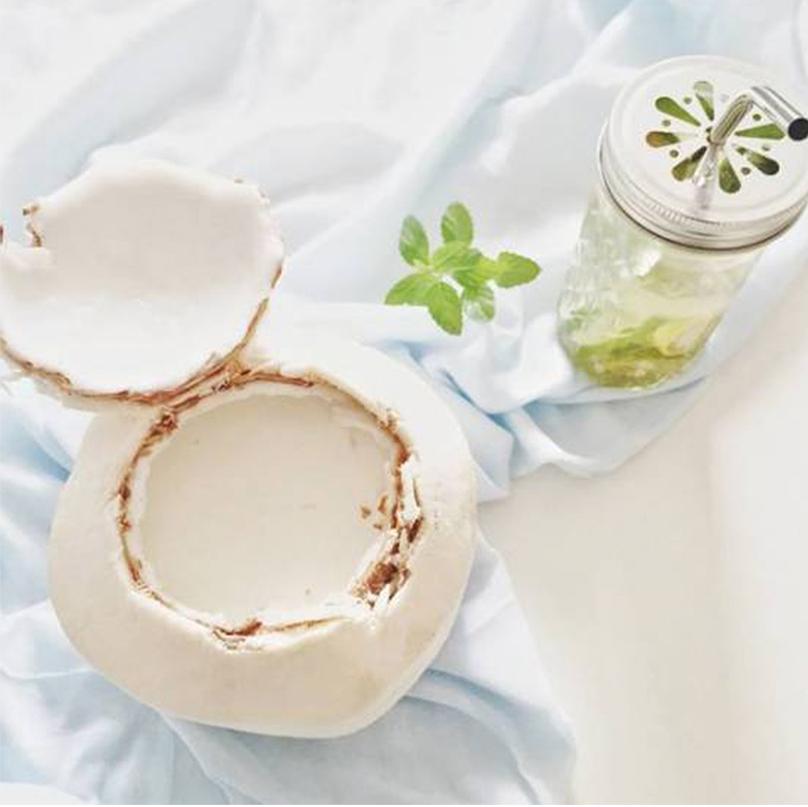 跟雪一样冷、白、嫩的椰子冻