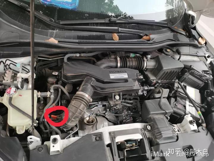 请问本田xrv机油尺是那个? - 知乎