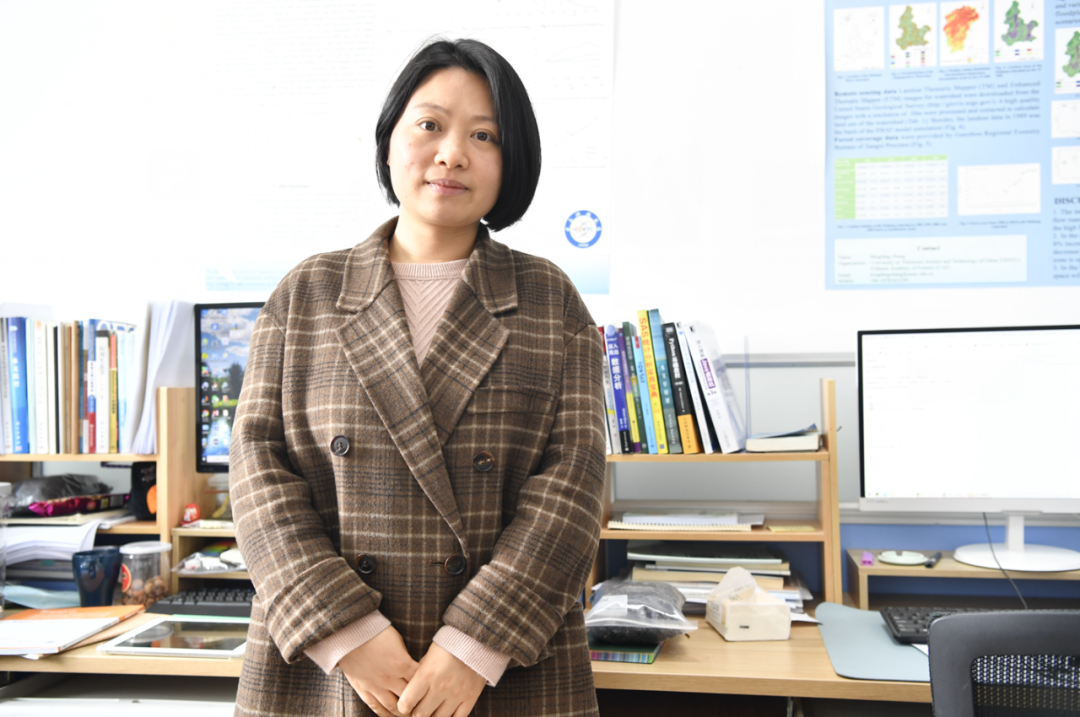 张明芳教授(邝俊/摄)2018年,她在"第5届变化环境下森林与水"森林水文