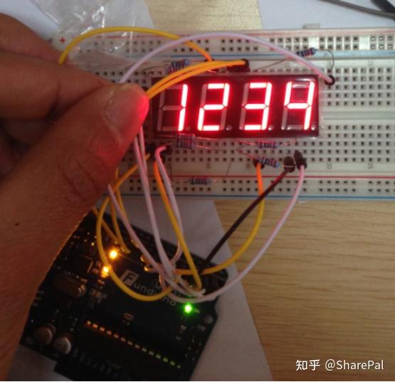 Arduino：四位数码管 - 知乎