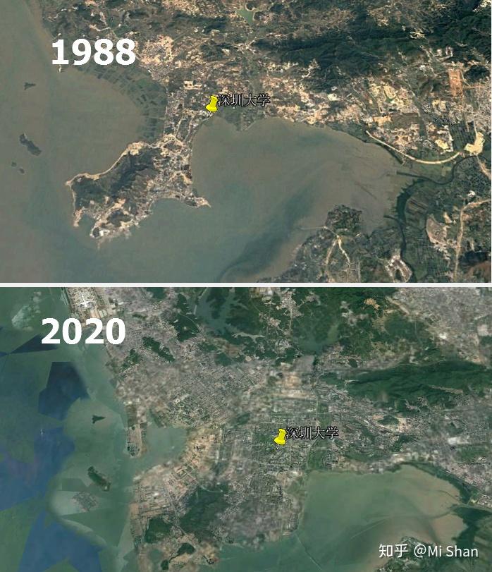 深圳填海主要有两个部分,一个是盐田港,另一个是南山区盐田港南山区