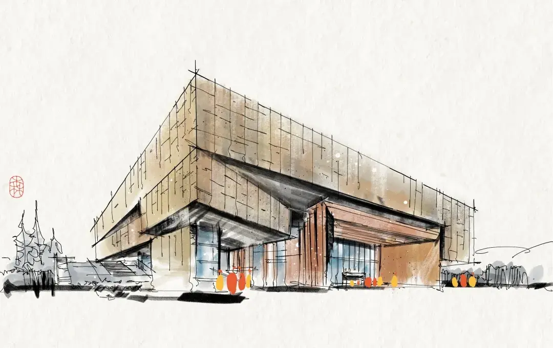 绘聚建筑素养案例分析天津博物馆