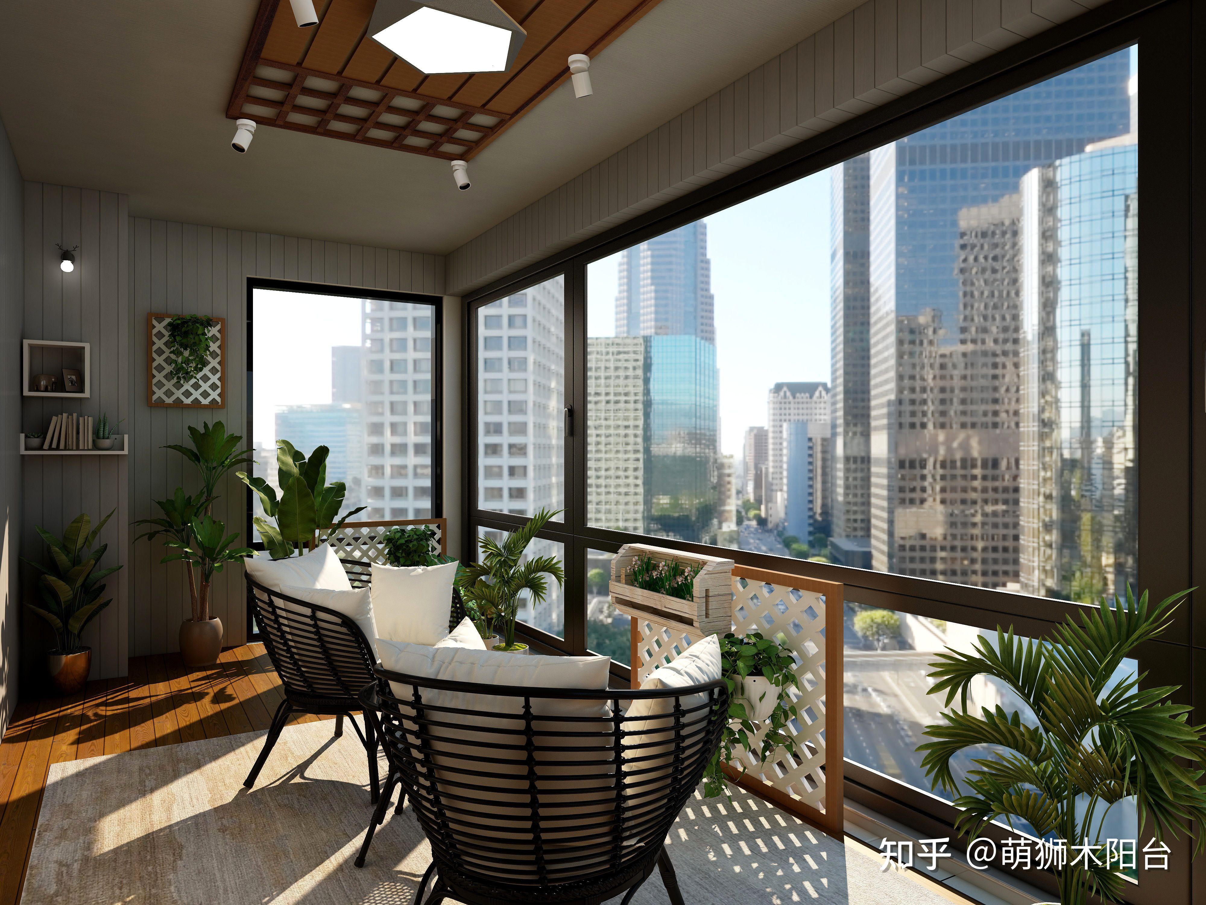 阳台花园设计前需要注意的因素