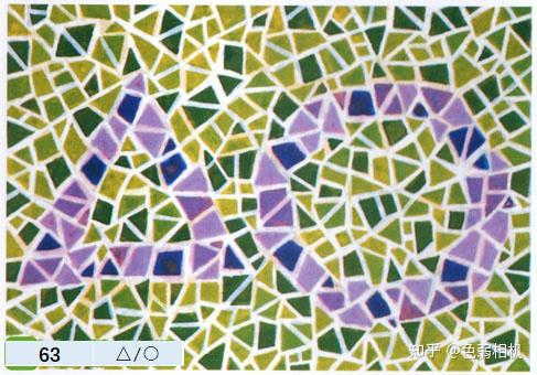 色盲检测图第五版 驾考,体检,征兵专用 - 知乎