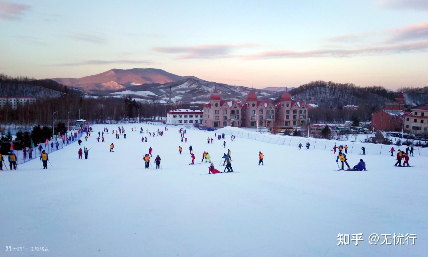 长白山西坡野雪滑雪场图片