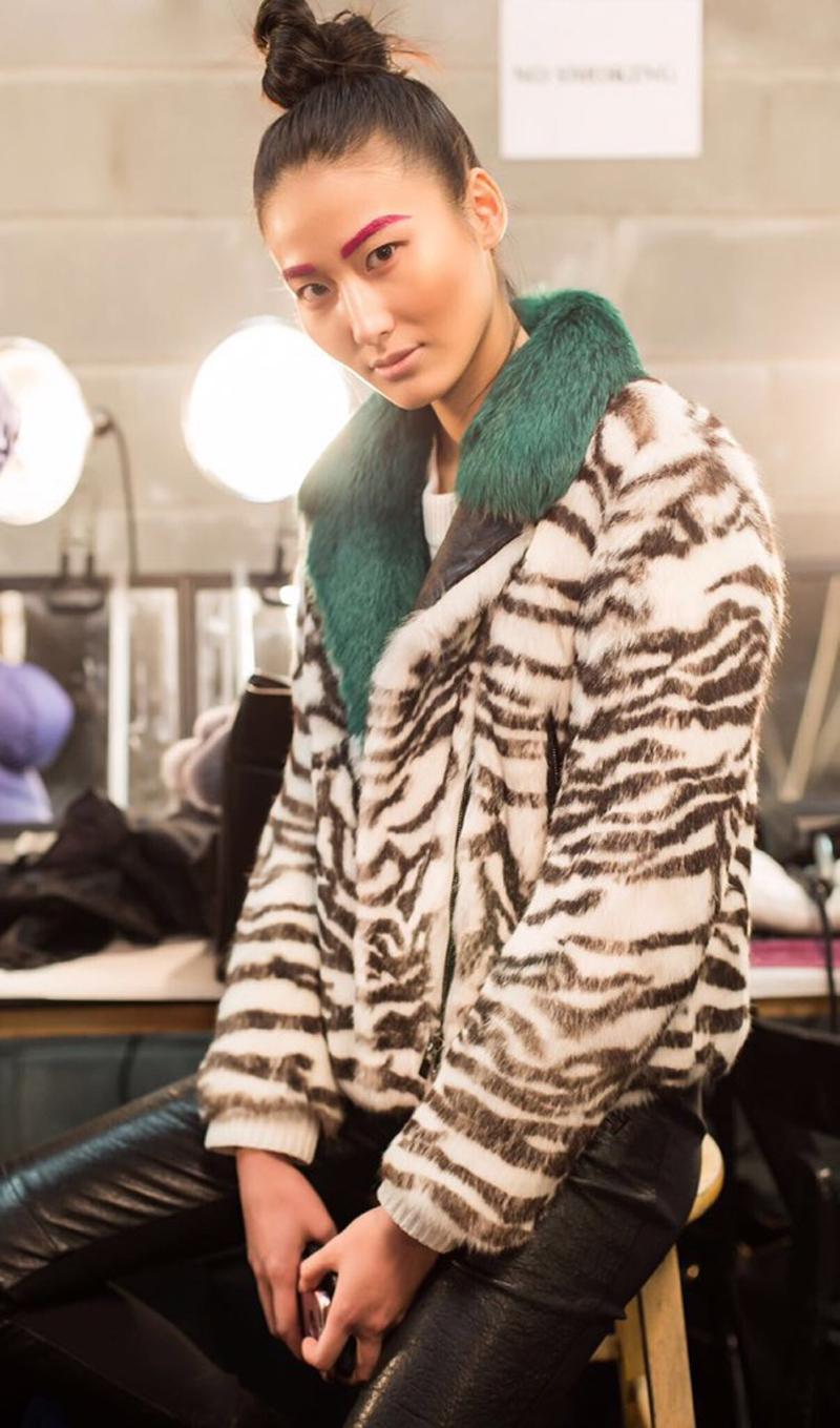 超模王诗晴东方韵味惊艳纽约红毯