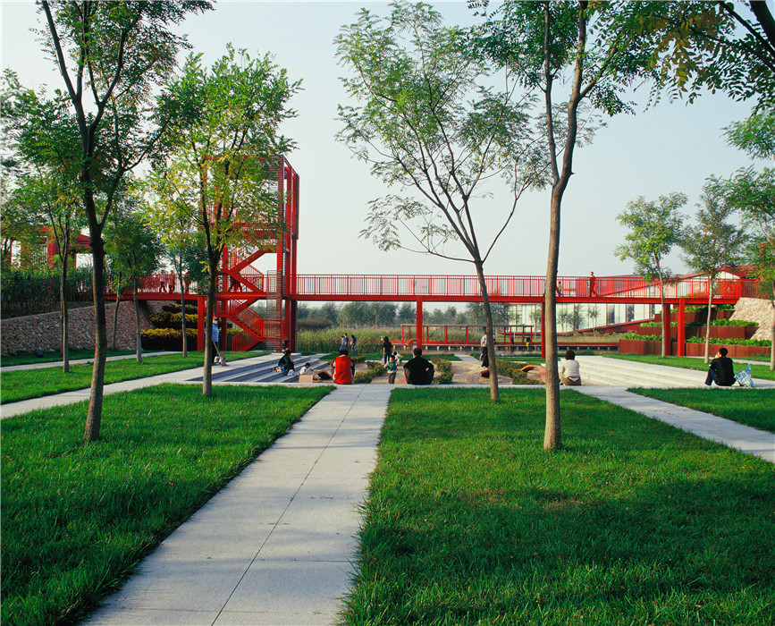 土人天津桥园因势利导让自然做功