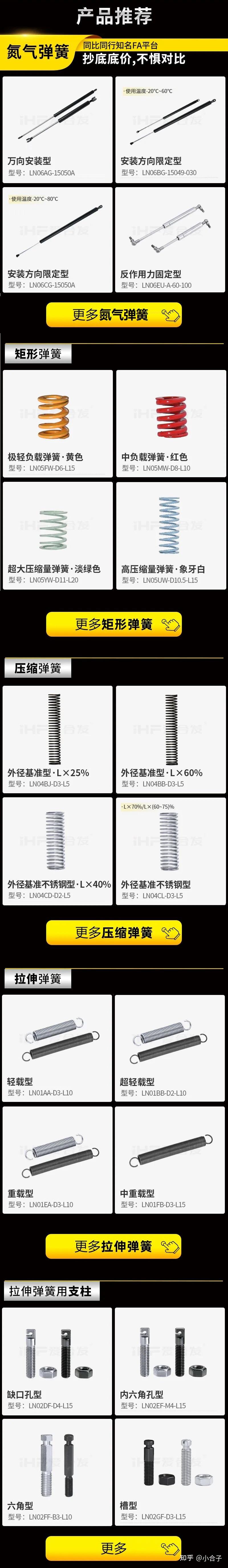 FA自动化零件推荐——弹簧，关于它的分类与特点分别是什么？ - 知乎