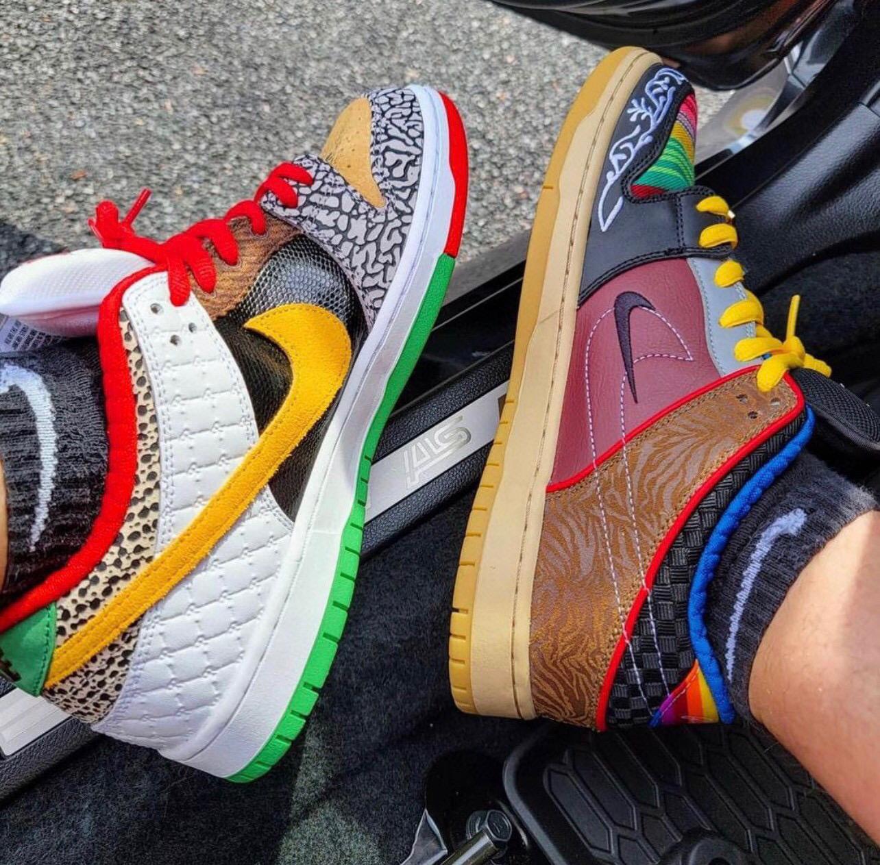 耐克 nike sb dunk low what the what the paul p