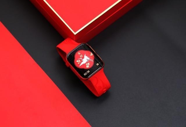 oppowatch故宫新禧版品鉴红红火火很喜庆