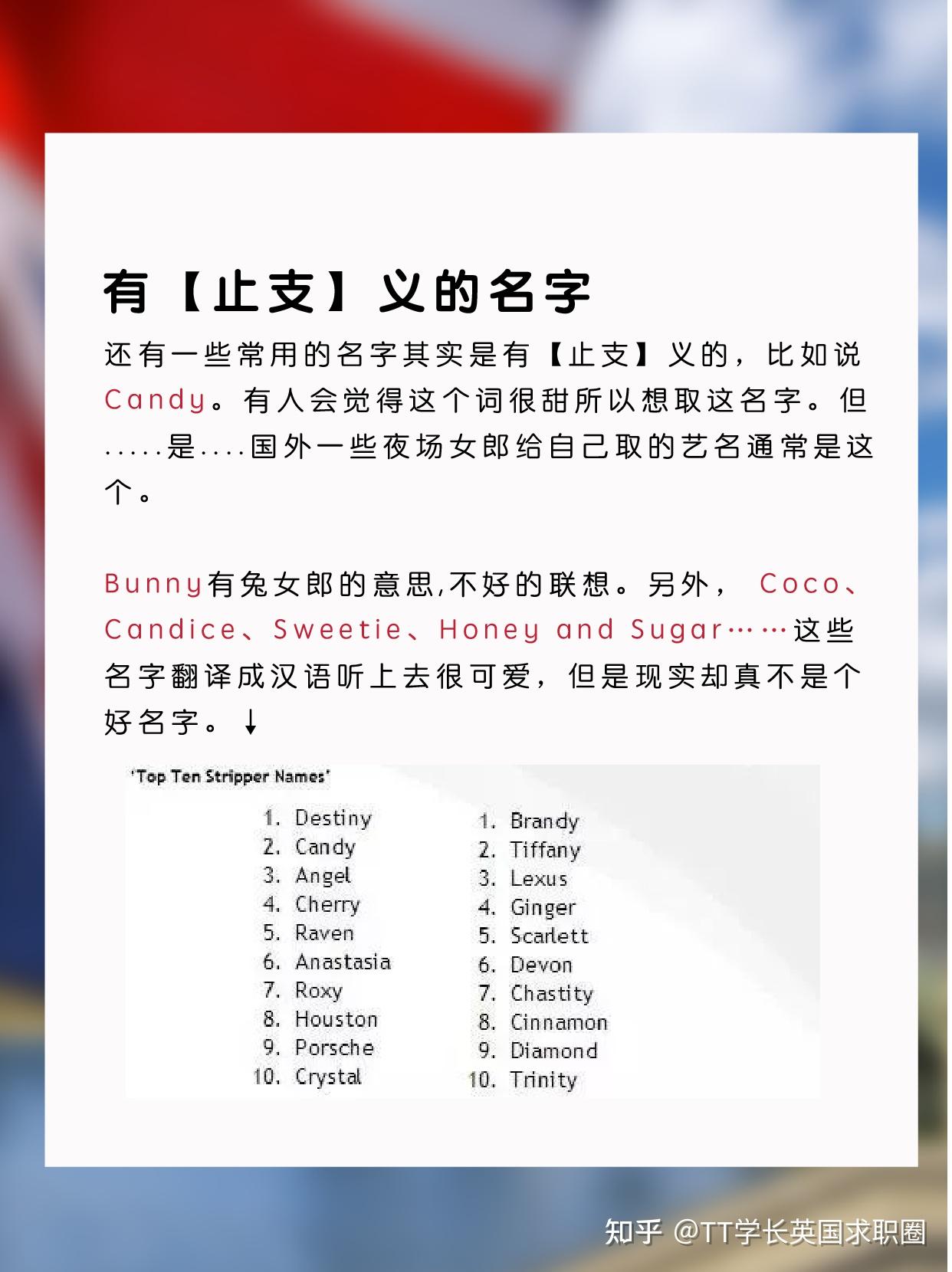 千万别取这些英文名！ - 知乎