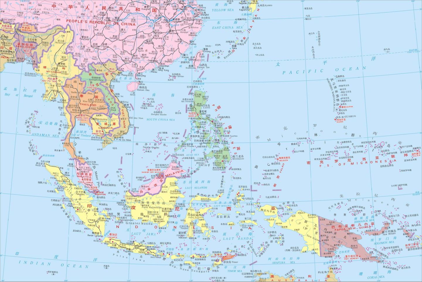 图文解读亚洲行政和地理 - 知乎