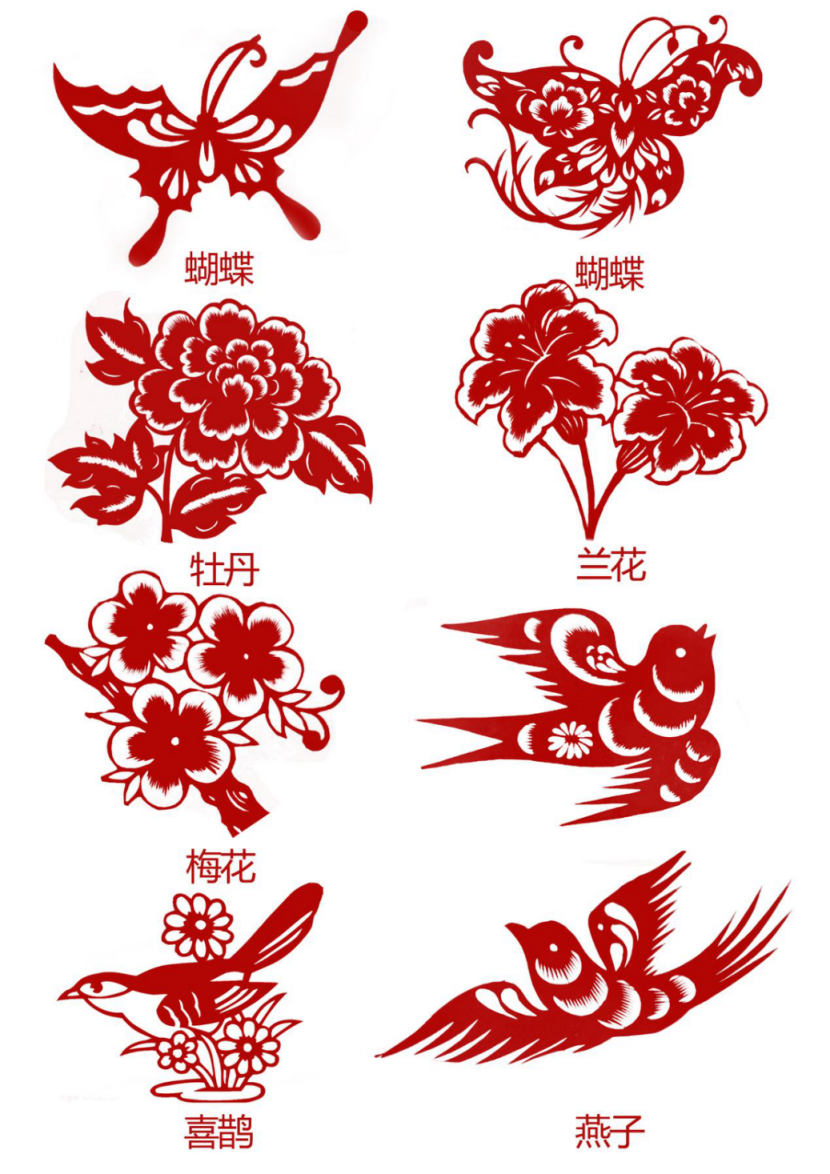 剪纸元素构成讲解及案例 - 知乎