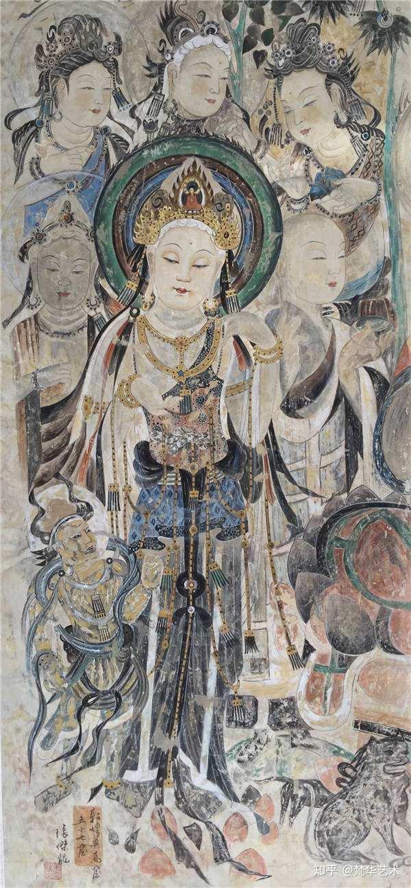 原来手绘敦煌油画的珍藏价值这么高 - 知乎