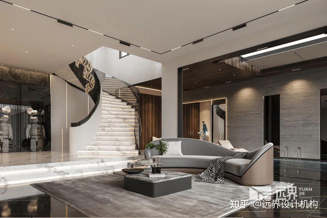 580m ²意式独栋别墅，自然与生活融合的极致轻奢豪宅 - 知乎