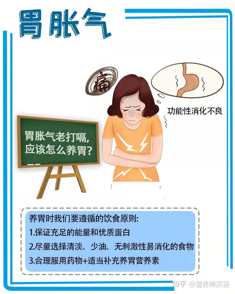 胃胀气的人应该吃什么食物养胃