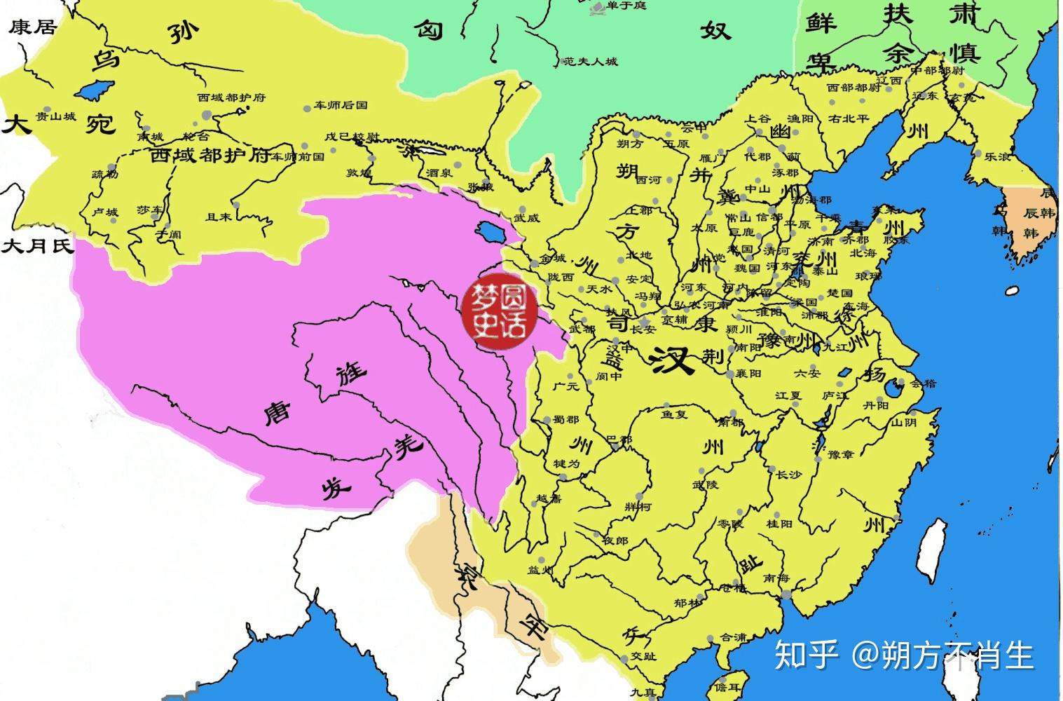 民族建立的四个中华王朝大秦帝国列第四名