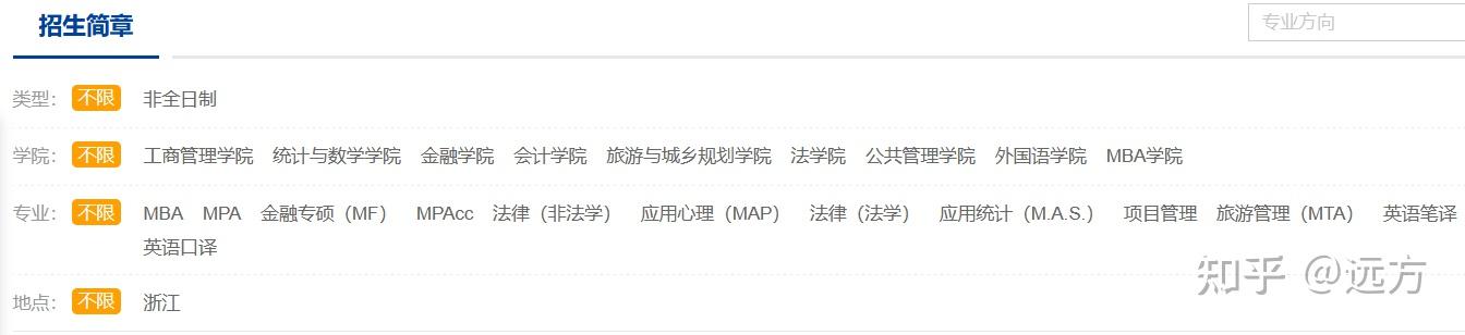 2023年浙江工商大学在职研究生招生简章汇总 - 知乎