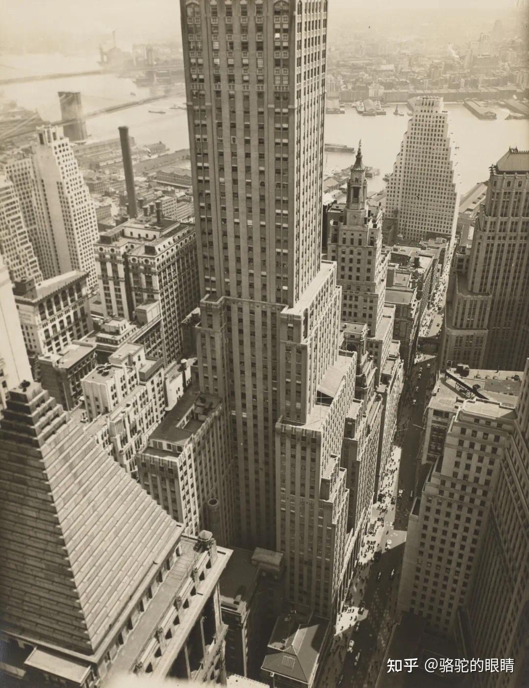 street, manhattan december 5, 1935在阿博特拍摄纽约的1930年代