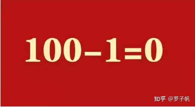 100-1=0