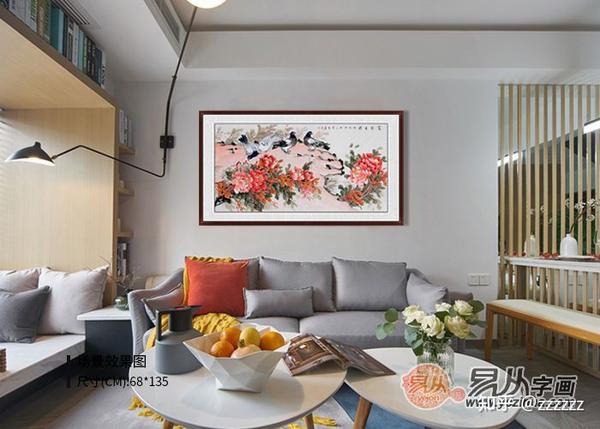 客厅挂什么画好?萧红花鸟画 烘托文雅意境 - 知乎