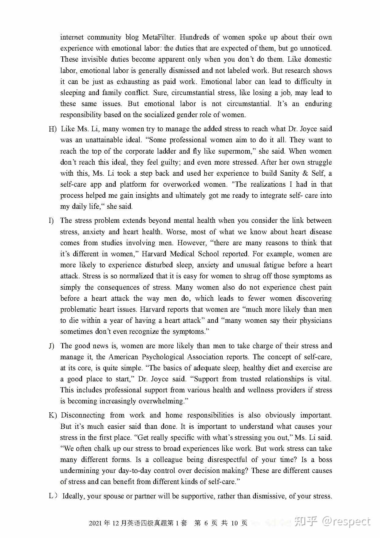 2021年12月CET4真题(全三套).pdf - 知乎
