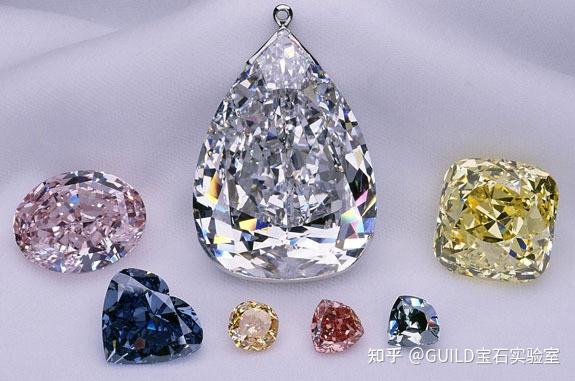 钻石颜色 最贵图片