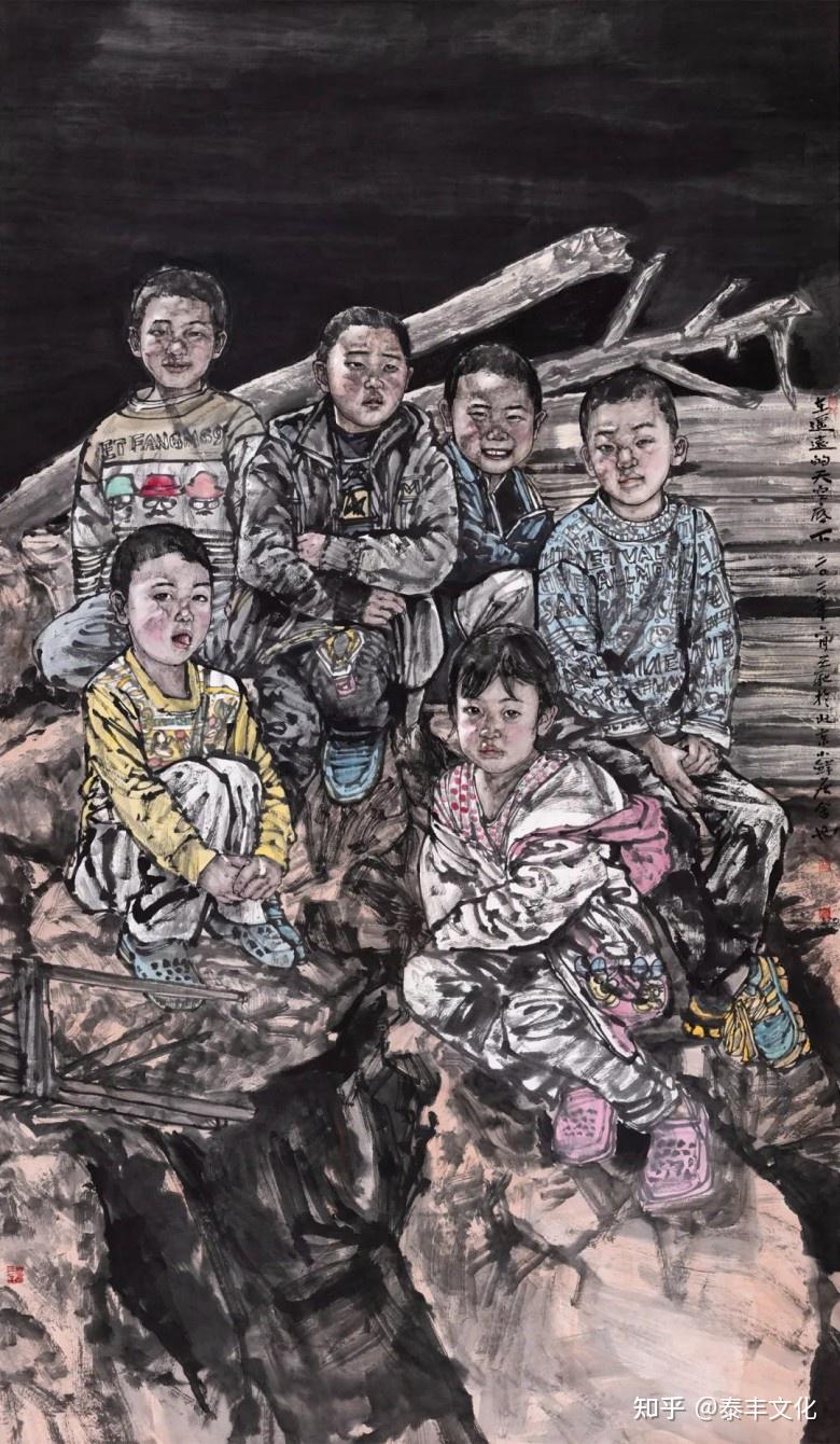 常州画展报道丨梦幻与真实,张龙的人物作品 - 知乎