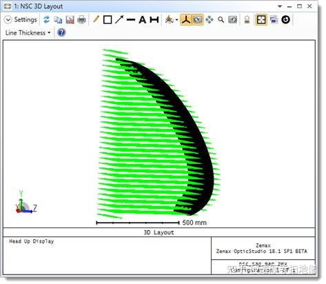 Ansys Zemax | NSC 非序列矢高图用户分析 - 知乎