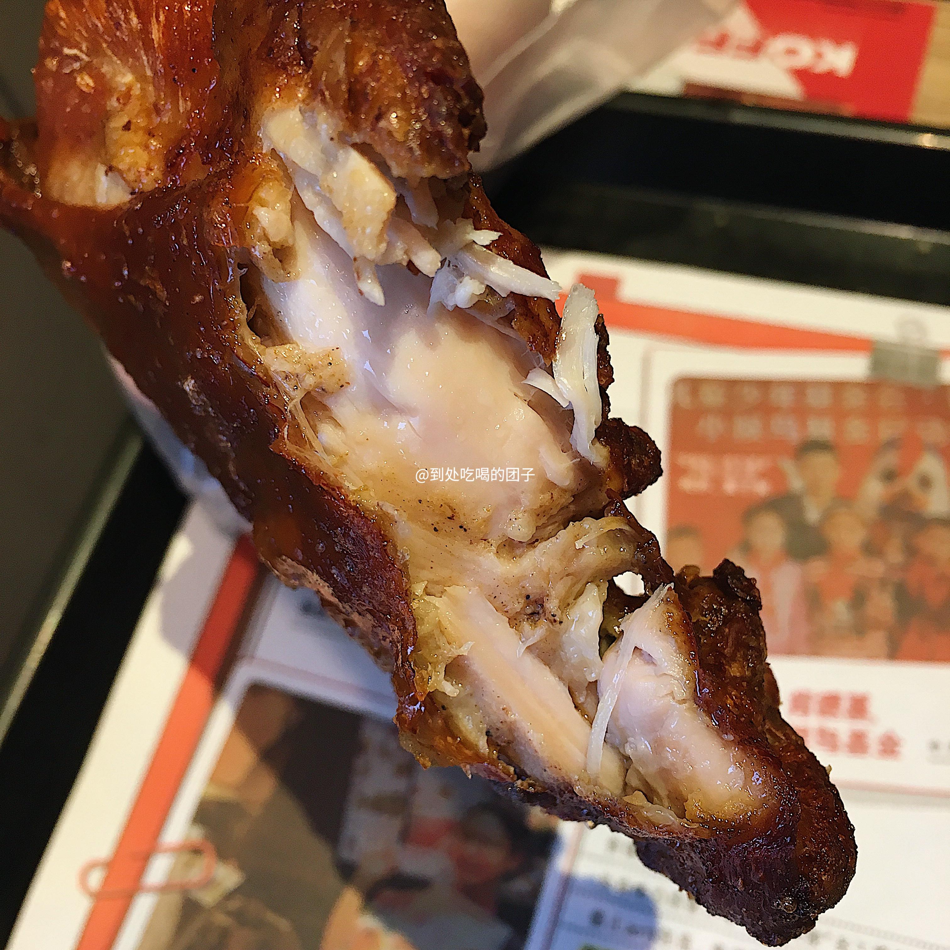 上海快餐店肯德基港式烧味脆皮鸡腿饭