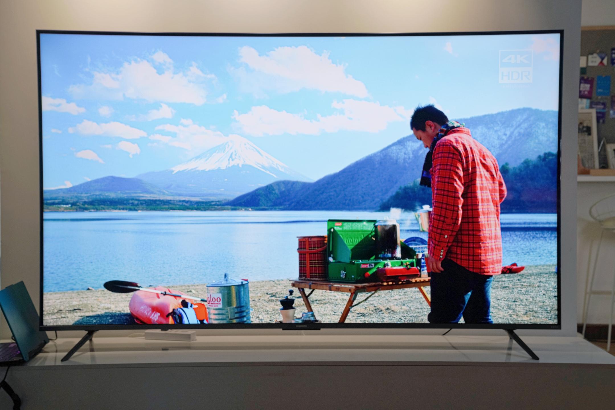 小米espro86简评有什么比和女朋友一起用86英寸电视玩游戏更惬意呢