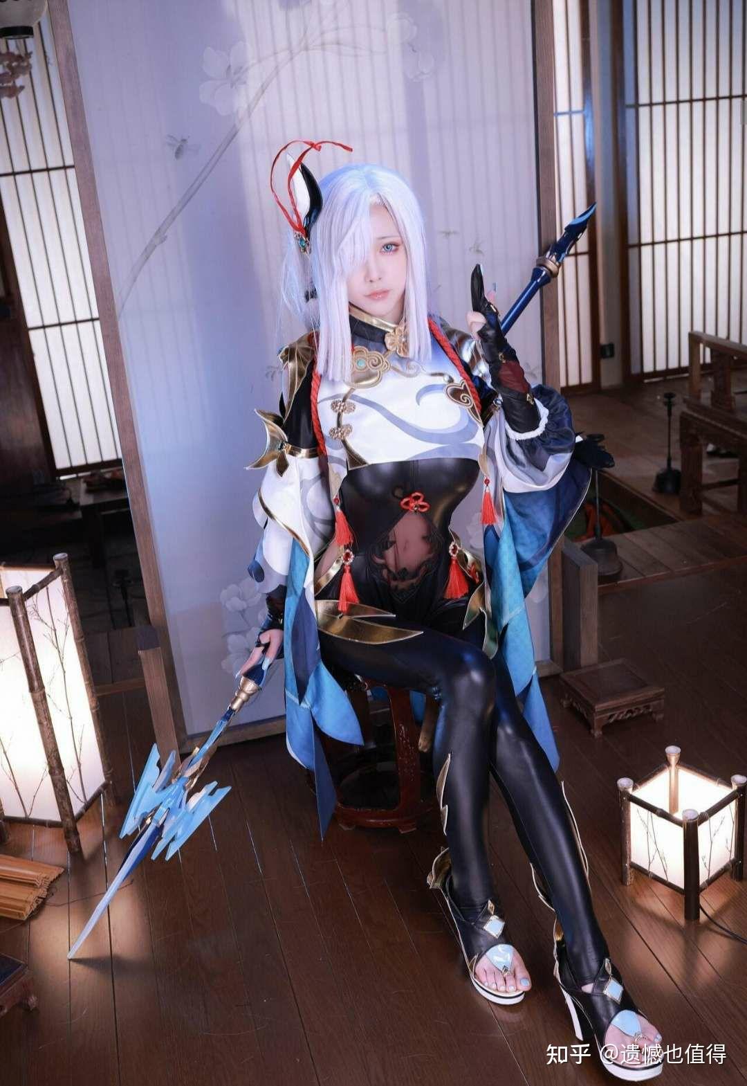 原神申鹤cos - 知乎