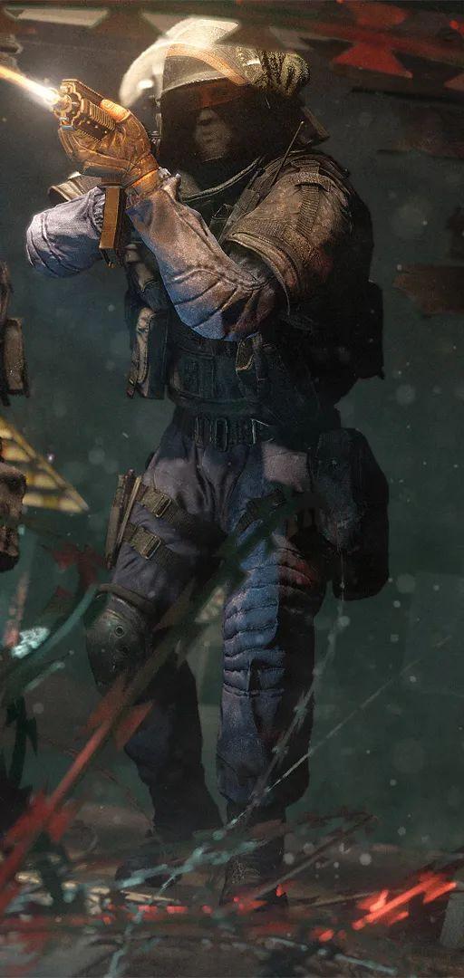 彩虹六号壁纸手电