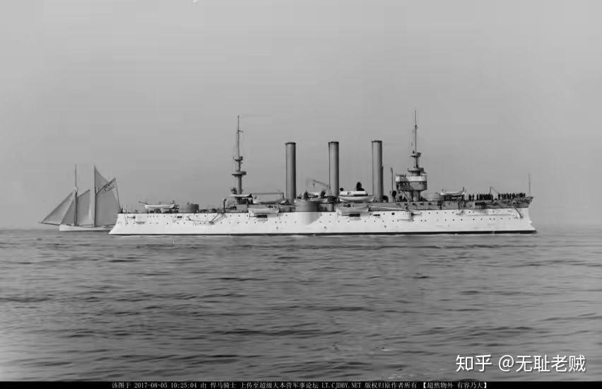 19世紀末的防護巡洋艦裝甲巡洋艦和裝甲艦