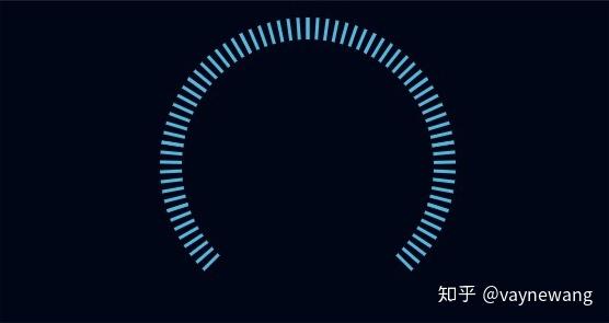 使用echarts绘制漂亮的渐变键盘仪表盘 使用echarts绘制漂亮的渐变键盘仪表盘