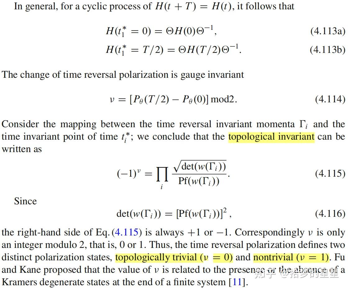Time Reversal Symmetry & the Z2 Index 学习笔记 知乎