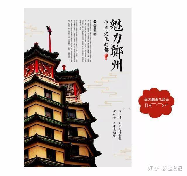 做张海报带你了解不一样的郑州