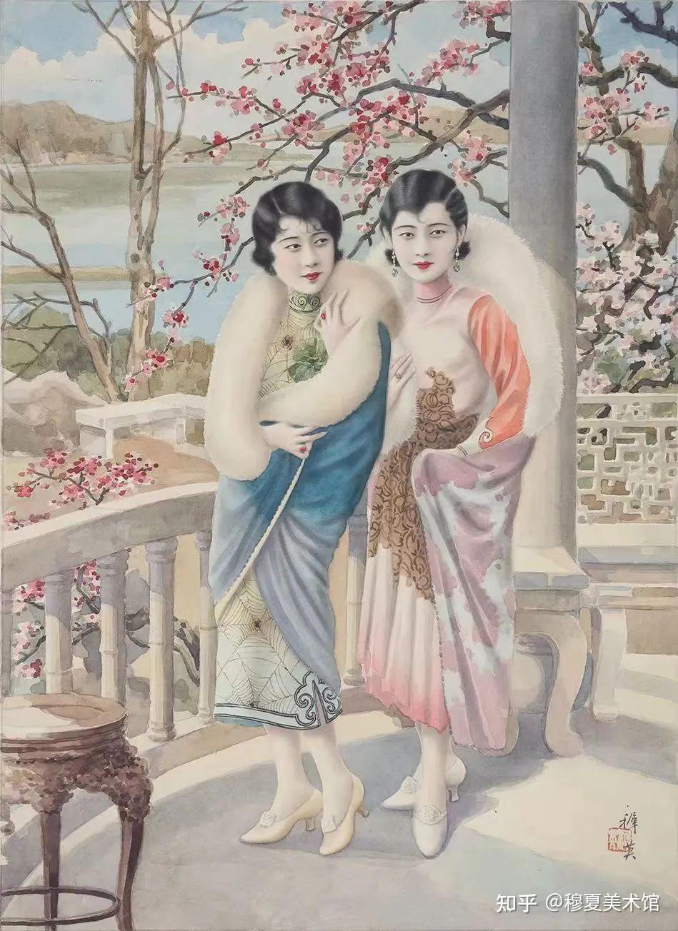 老上海月份牌里的新艺术基因与穆夏印记 - 知乎