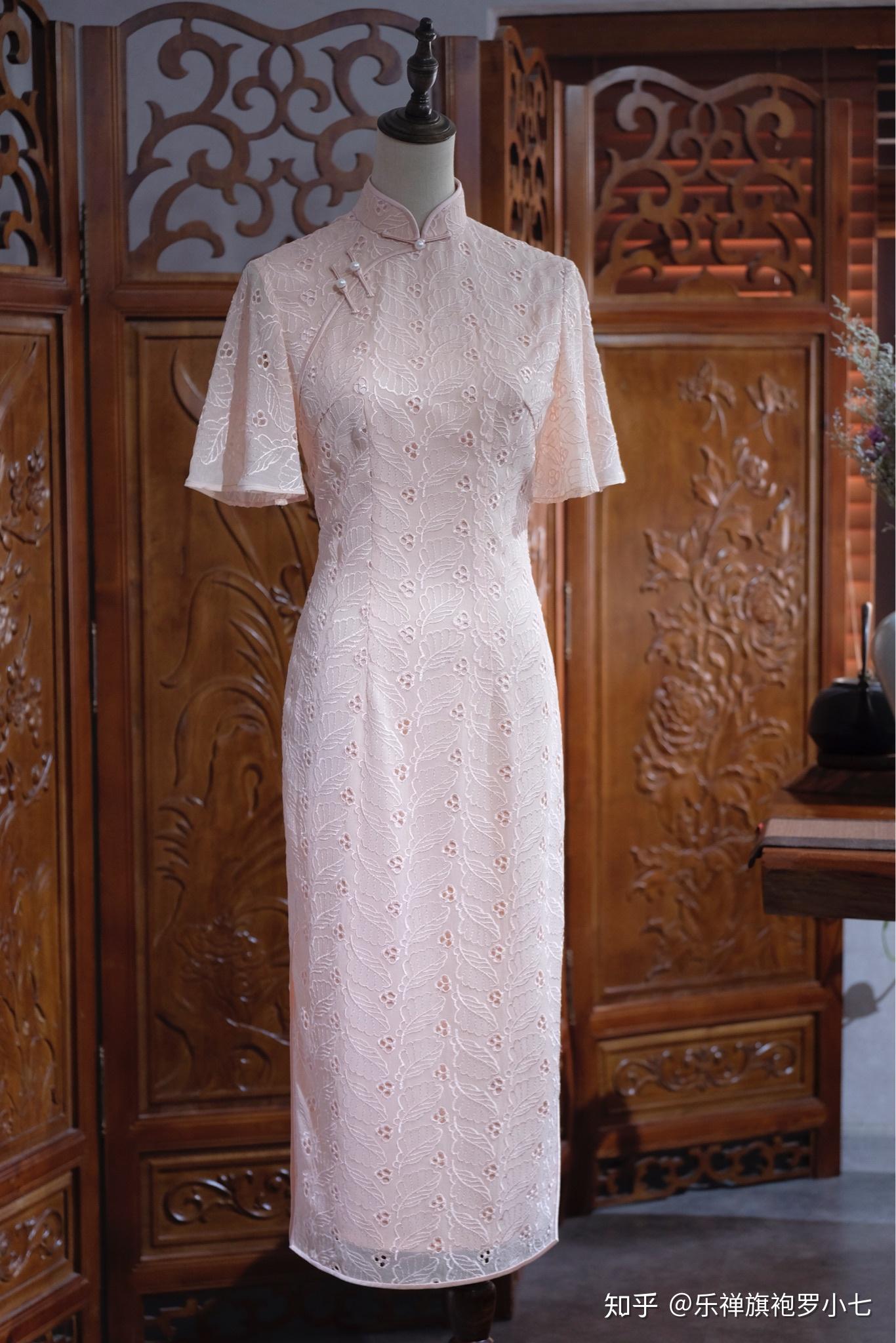 少女心沦陷温柔系荷叶袖旗袍走起