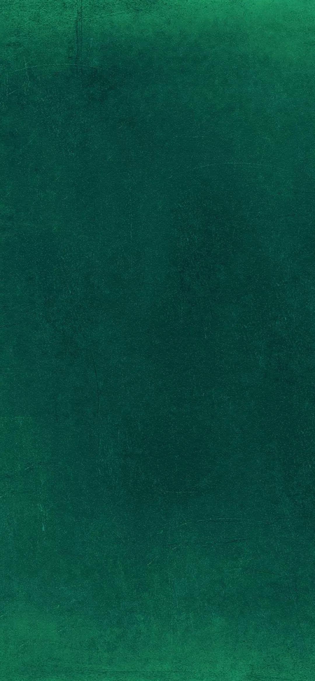 简约小清新绿色背景白色小花朵手机壁纸-比格设计