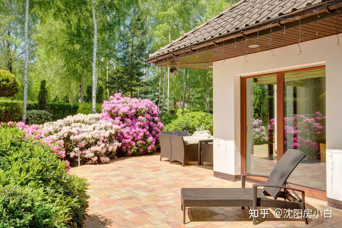 为了这个庭院设计我才买的一楼带花园