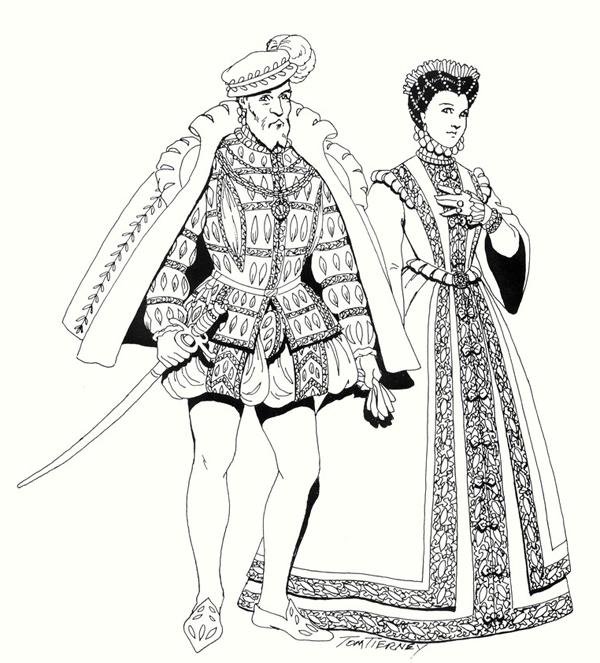 服饰上体现为:大家都应该知道,历史上著名的【文艺复兴】开始于意大利